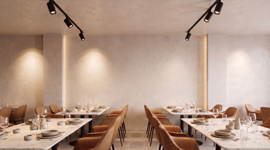 Aluminium Track Spotlights | E27 Dimmable Indoor Ceiling Light