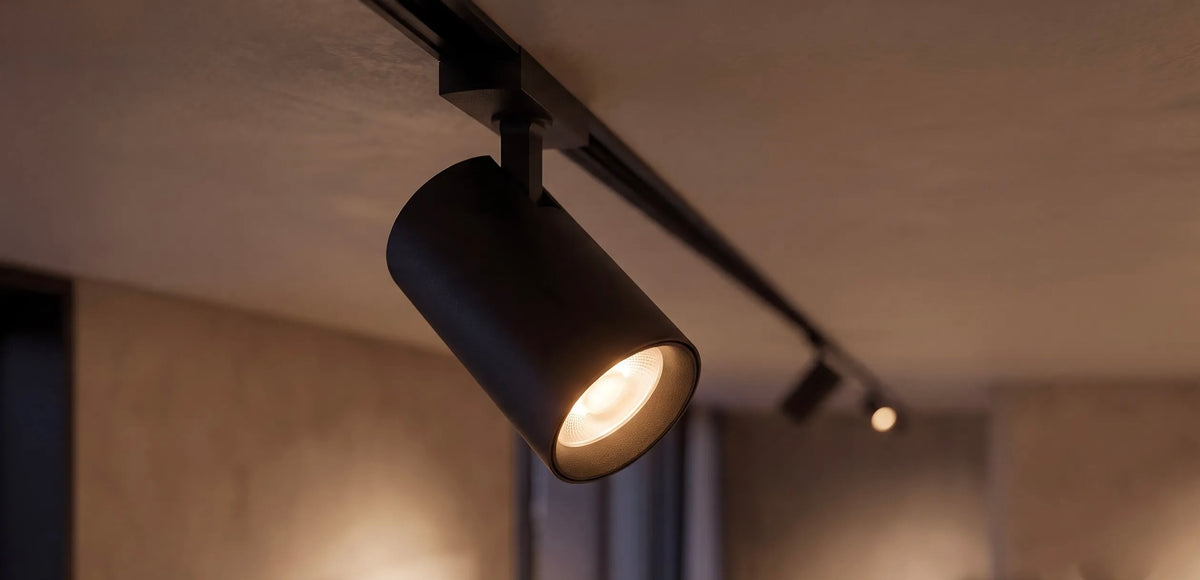 Aluminium Track Spotlights | E27 Dimmable Indoor Ceiling Light